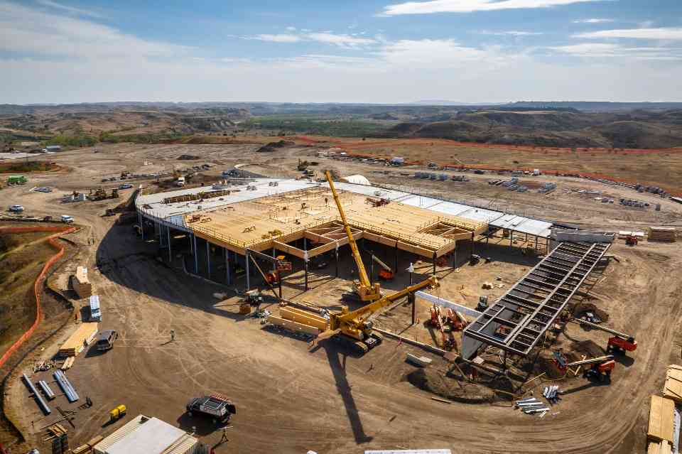 美国最大木结构建筑一期完工 可持续设计引关注(图1)