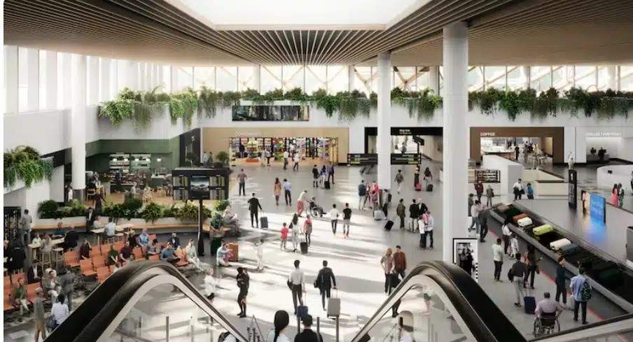 22亿重塑枢纽！奥克兰机场用木材与创新施工打造可持续航站楼(图3)