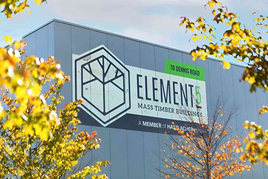 加拿大木材制造商Element5启动园区扩建 产能将翻倍至10万立方米(图1)