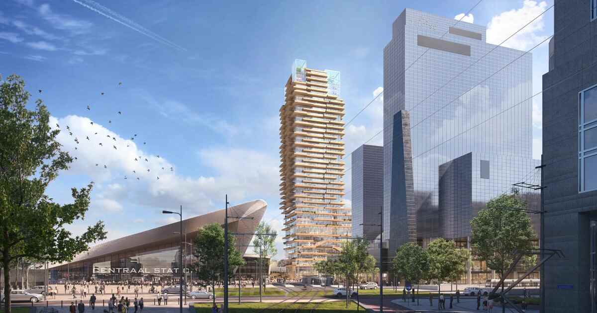 悉尼Halo塔楼成全球最高混合木结构建筑引领低碳办公新潮流(图3)