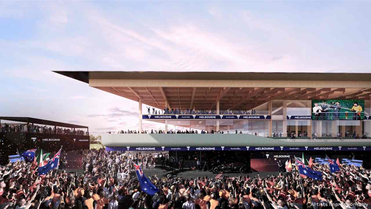 墨尔本F1维修站将迎来木质结构新建筑(图1)