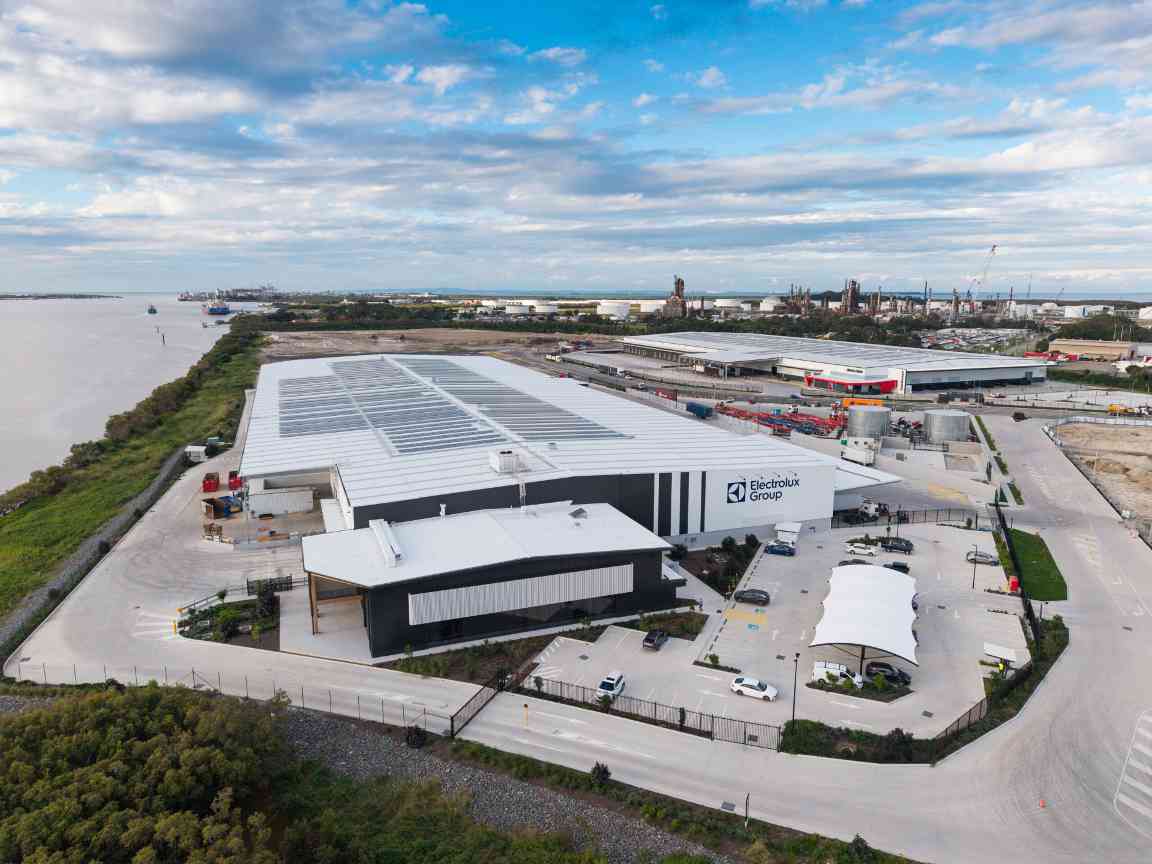 布里斯班港伊莱克斯设施获6星绿色认证，引领工业可持续发展新标杆(图1)