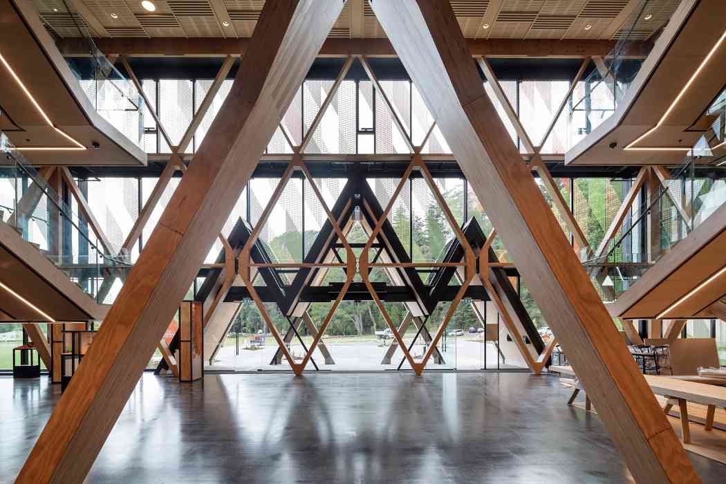 新西兰创新木结构建筑获世界木材奖 展现低碳建材无限潜力(图1)