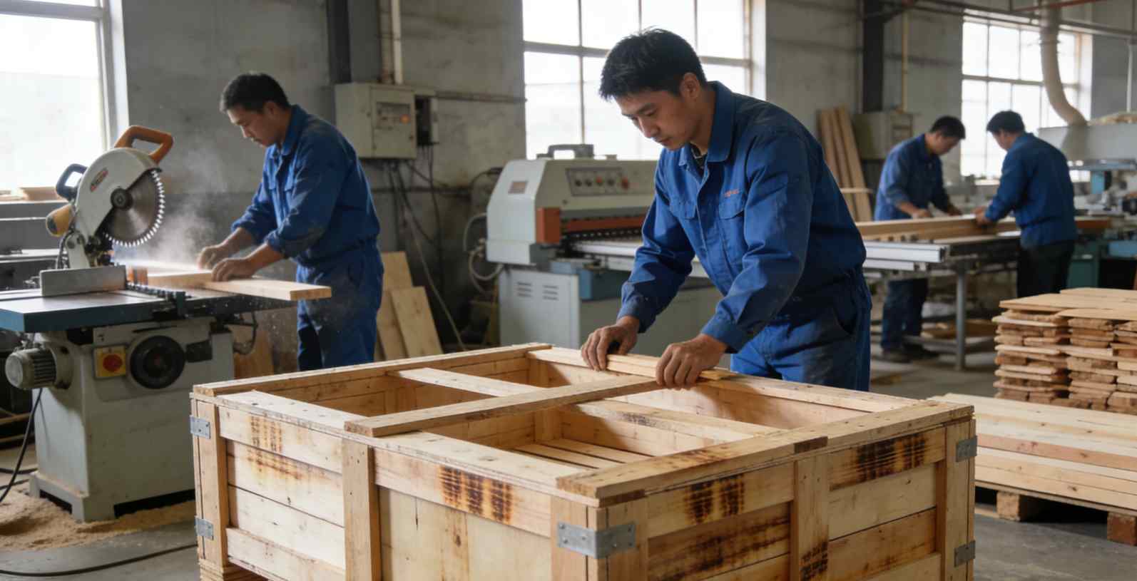 什么是熏蒸托箱？出口必备包装的工艺与价值解析(图1)