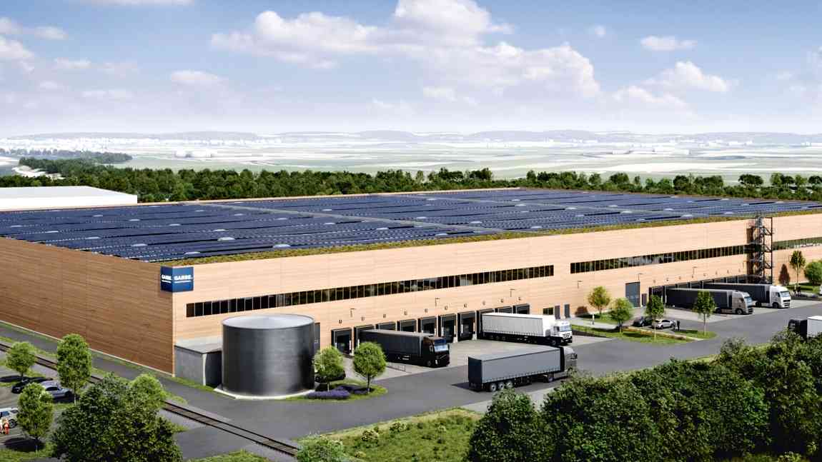 欧洲最大全木结构物流中心建成 绿色节能典范引领行业转型(图2)