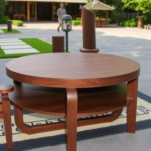 风车木还是黑檀？大板茶桌耐久性与审美价值全解析(图2)