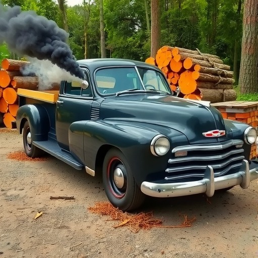 木柴驱动越野车：见证环保能源历史传承(图2)