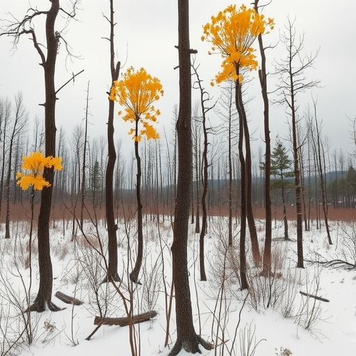 传统模型大错特错？北方森林恢复力超越温带枫树扩展预测(图2)