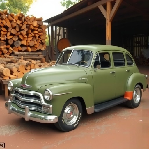 巴西奇车轶事：1952年雪佛兰靠木柴驱动驰骋半世纪(图2)