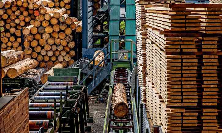 突发！三家锯木厂削减40%产量，规模相当于一整座工厂！(图1)