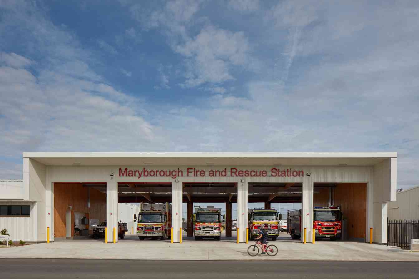 澳大利亚全木结构消防站荣获全球大奖，成公共基础设施可持续典范(图1)